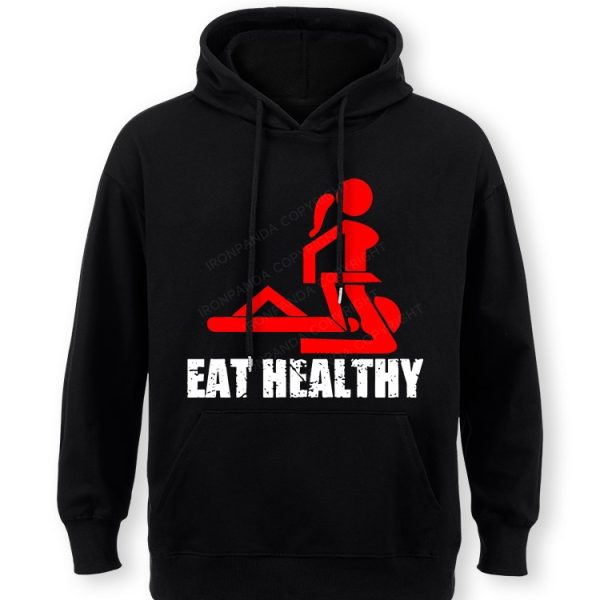 Eat healthy Classic Gym Hoodie