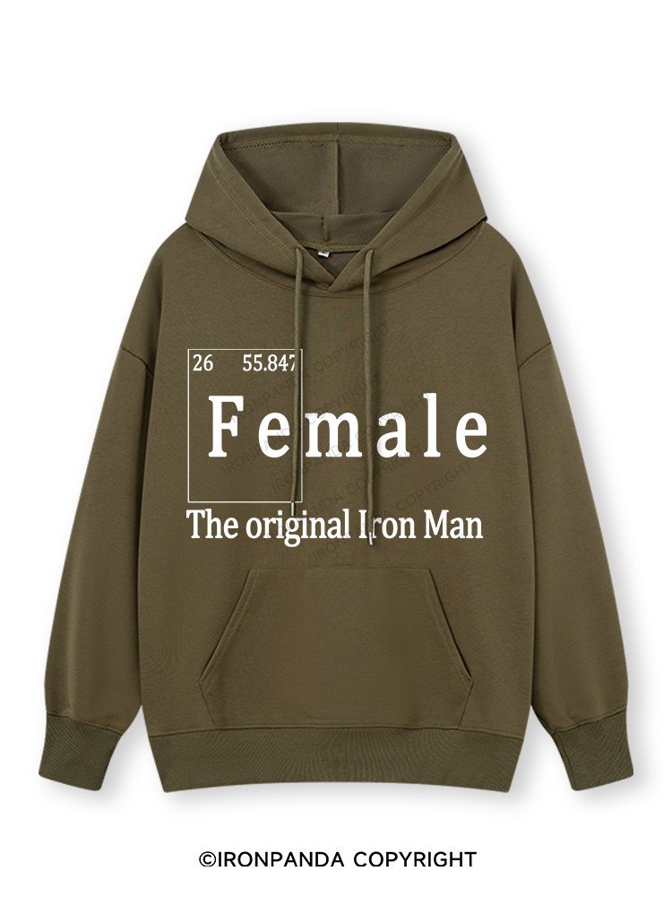 FEMALE THE ORIGINAL IRON MAN TRI ROCKER Classic Gym Hoodie