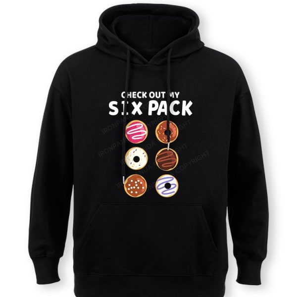 CHECK OUT MY SIX PACK Classic Gym Hoodie