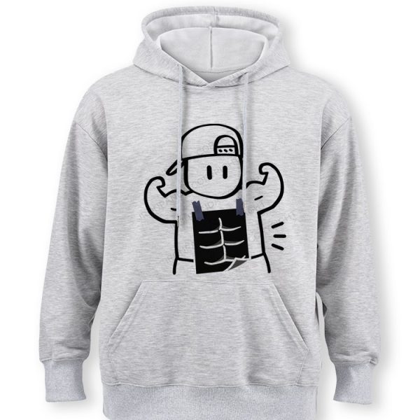 Look at my abs! Classic Gym Hoodie
