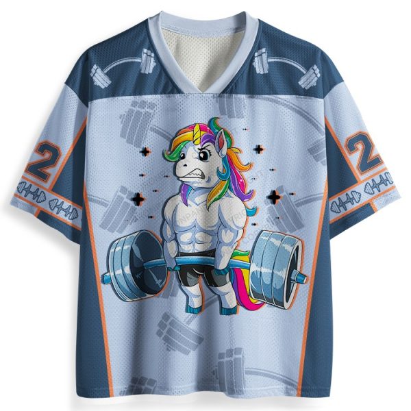 WEIGHTLIFTING UNICORN Mesh Jersey