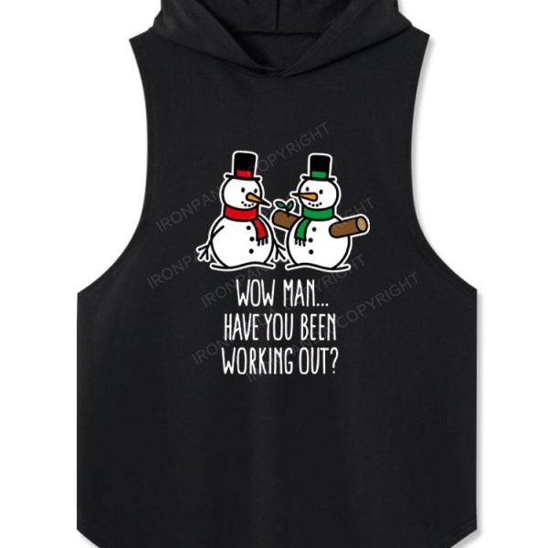 WOW MAN… HAVE YOU BEEN WORKING OUT Hooded Tank
