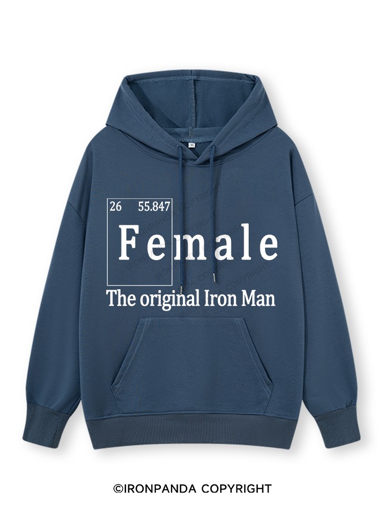 FEMALE THE ORIGINAL IRON MAN TRI ROCKER Classic Gym Hoodie